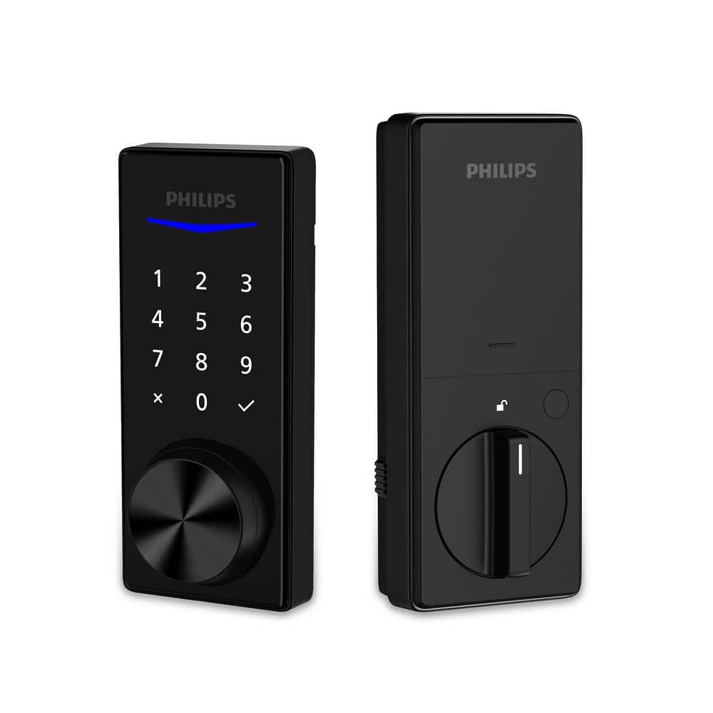 Philips Bluetooth Touchscreen Smart Deadbolt with Square Lever Set