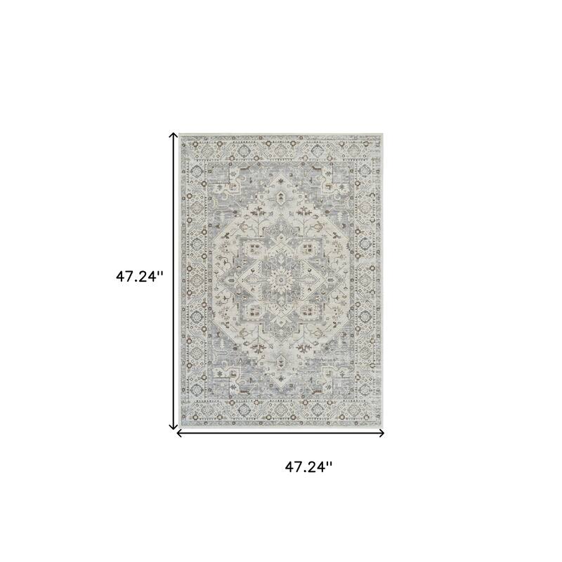 Bike Distressed Stain Resistant Durable Area Rug By HomeRoots