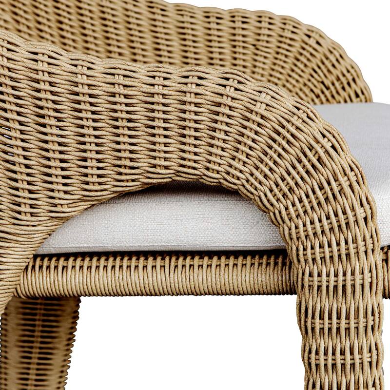 Uttermost Kavali Outdoor Wicker Stool