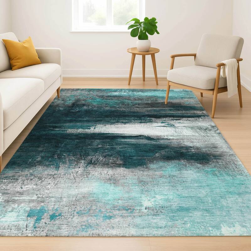 Premium Washable Super Soft Modern Abstract Mayfield Rug
