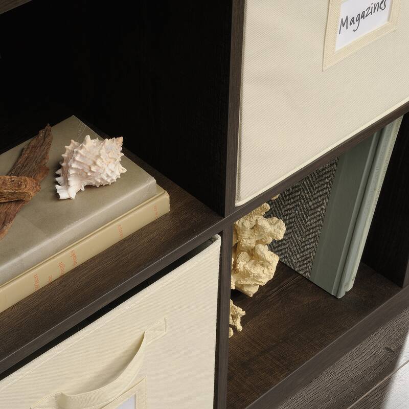 Wood 4-Cube Organizer, Brown