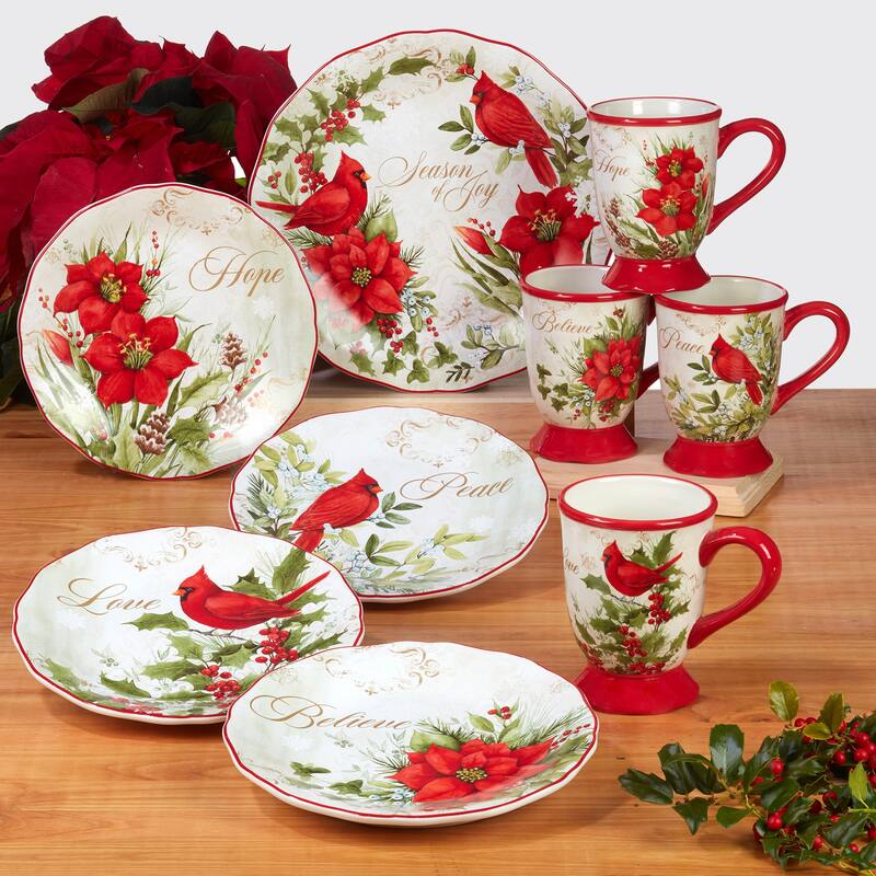 Certified International Winter's Medley Teapot, 40 oz.
