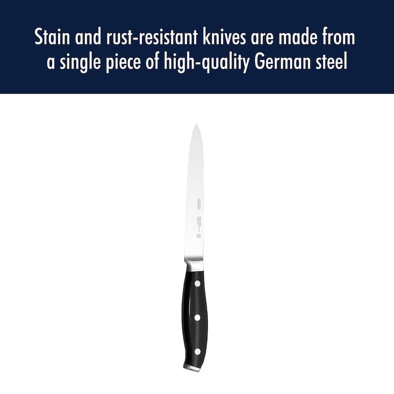 Henckels Forged Premio 5-inch Serrated Utility Knife
