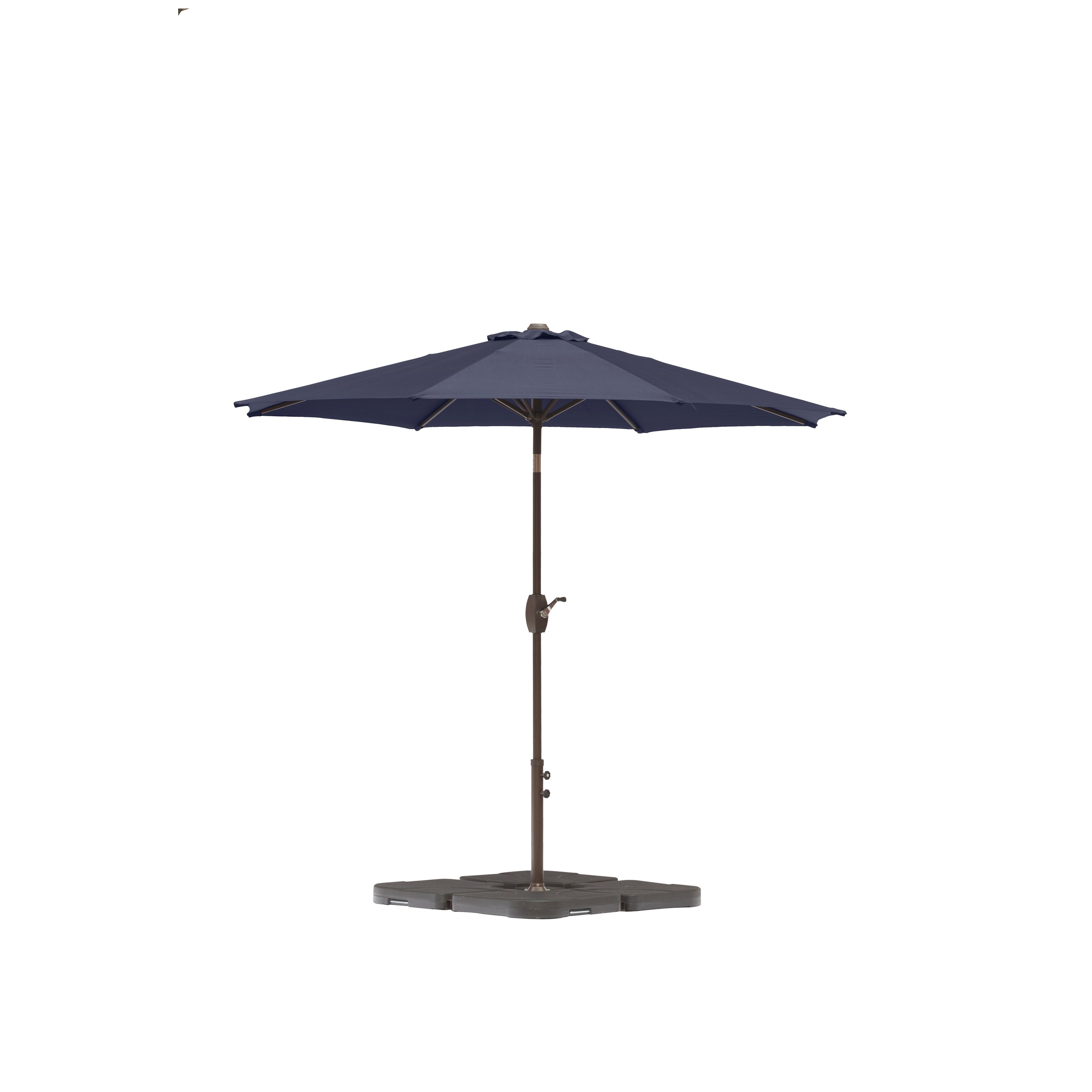 Shop Black Friday Deals On Amada 9 Ft Aluminum Patio Umbrella With Tilt Crank Base Not Included Overstock 20785141