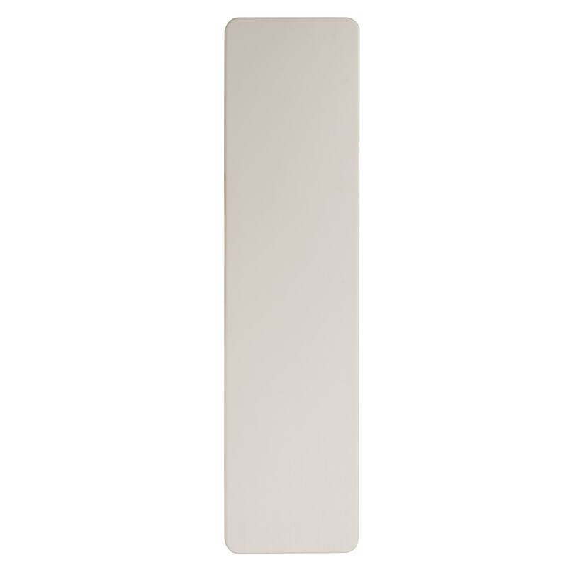 6-Foot Rectangular Granite White Plastic Folding Training Table