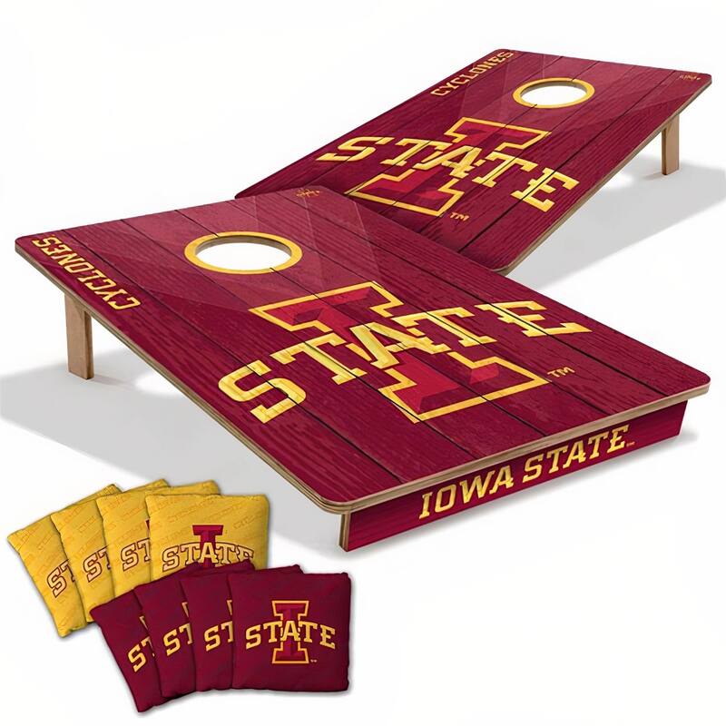 Iowa State Cyclones NCAA Tailgate Cornhole Board Set - NO Accessories