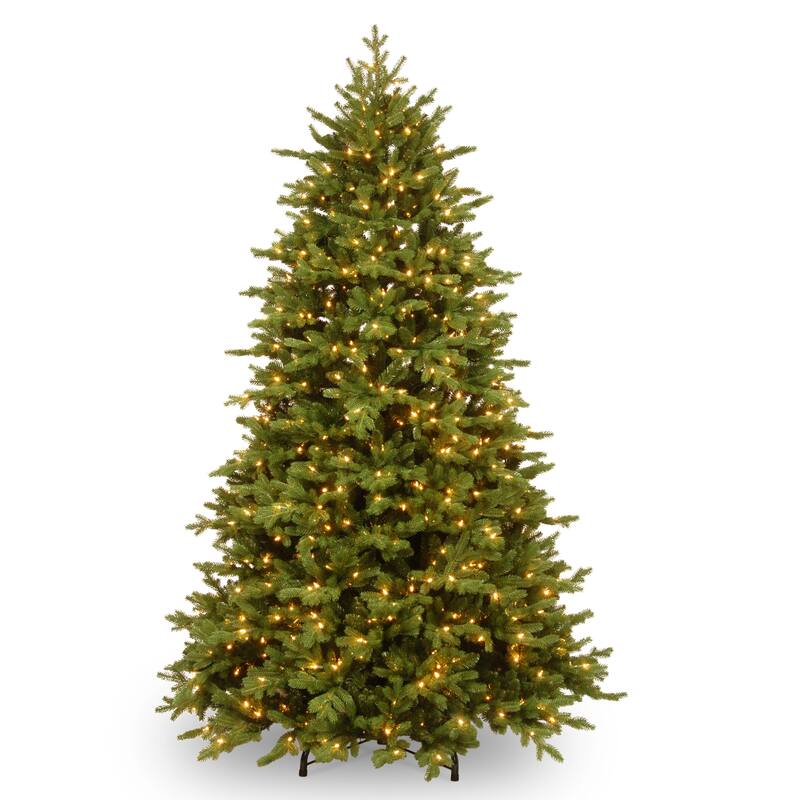 National Tree Company 7.5 ft. PowerConnect Princeton Deluxe Fraser Fir with Dual Color LED Lights