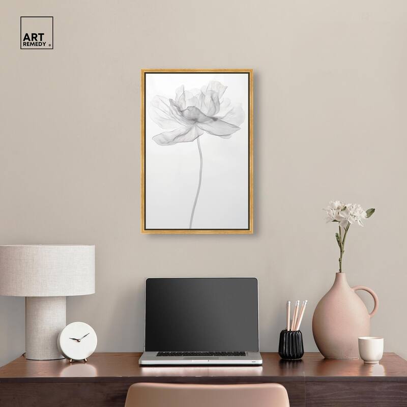 Fragile Beauty II Canvas by Art Remedy