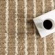 preview thumbnail 8 of 7, Nuloom Cosmia Striped Jute Area Rug