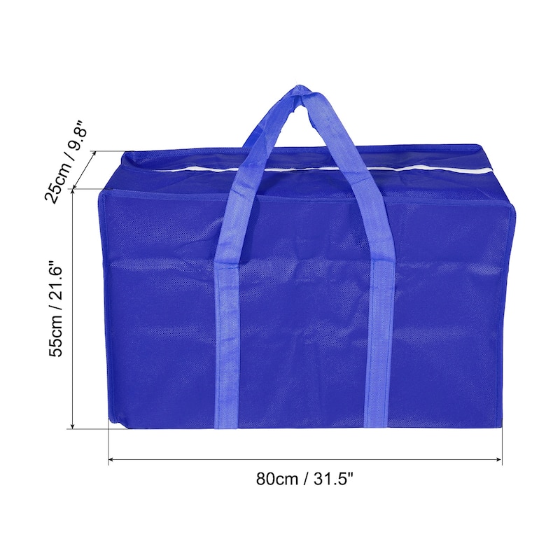 Closet Storage Bags, 2Pcs 31.5" Length Clothes Blankets Organizer Bag