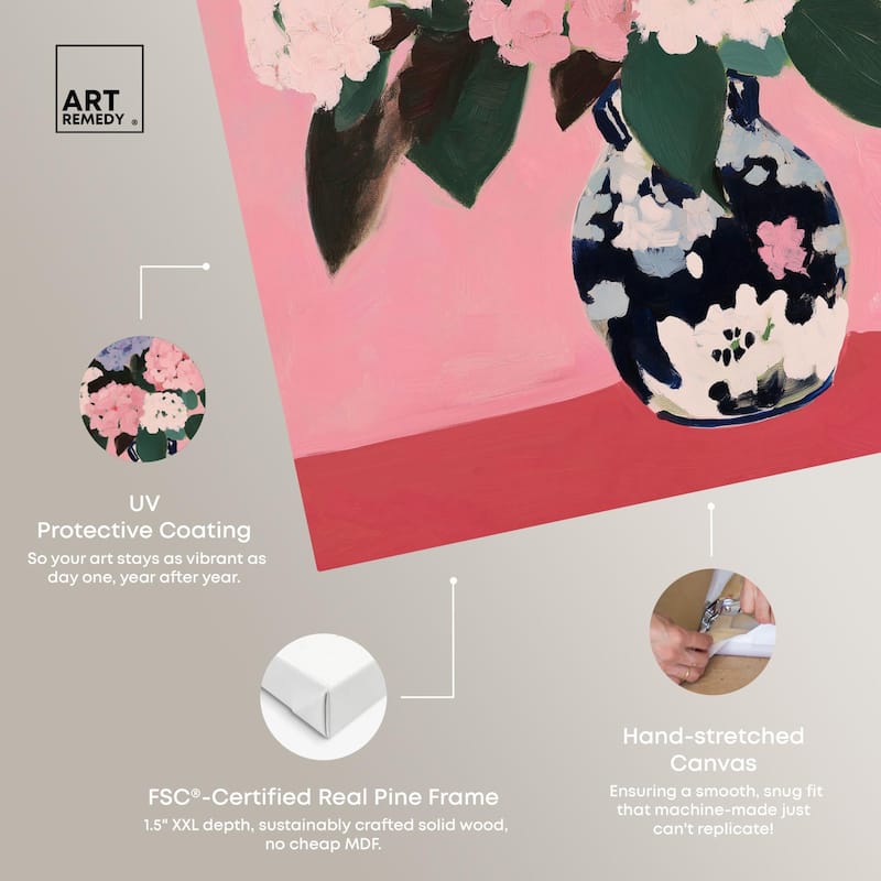 Flower Pot Dream I Canvas by Art Remedy, Gallery Wrapped