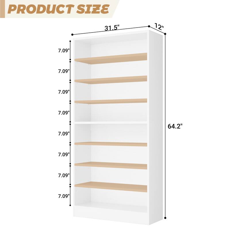 Cimly 45 Pairs Tall Shoe Cabinet, 9-Tier Wooden Shoe Storage Organizer with Adjustable Shelves