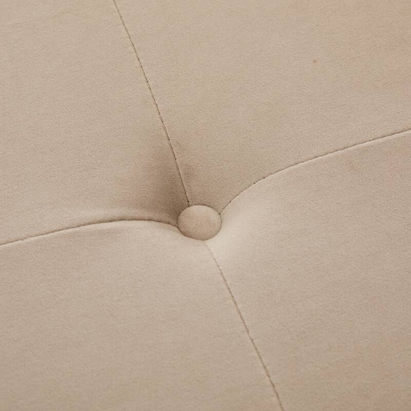 Christopher Knight Home - Monroe Modern Upholstered Ottoman/ Foot Stool with Wooden Base Round