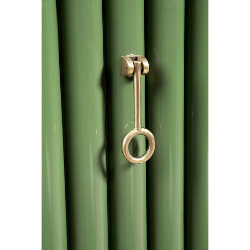 Furniture Classics Abrams Mahogany & Gold Console Table