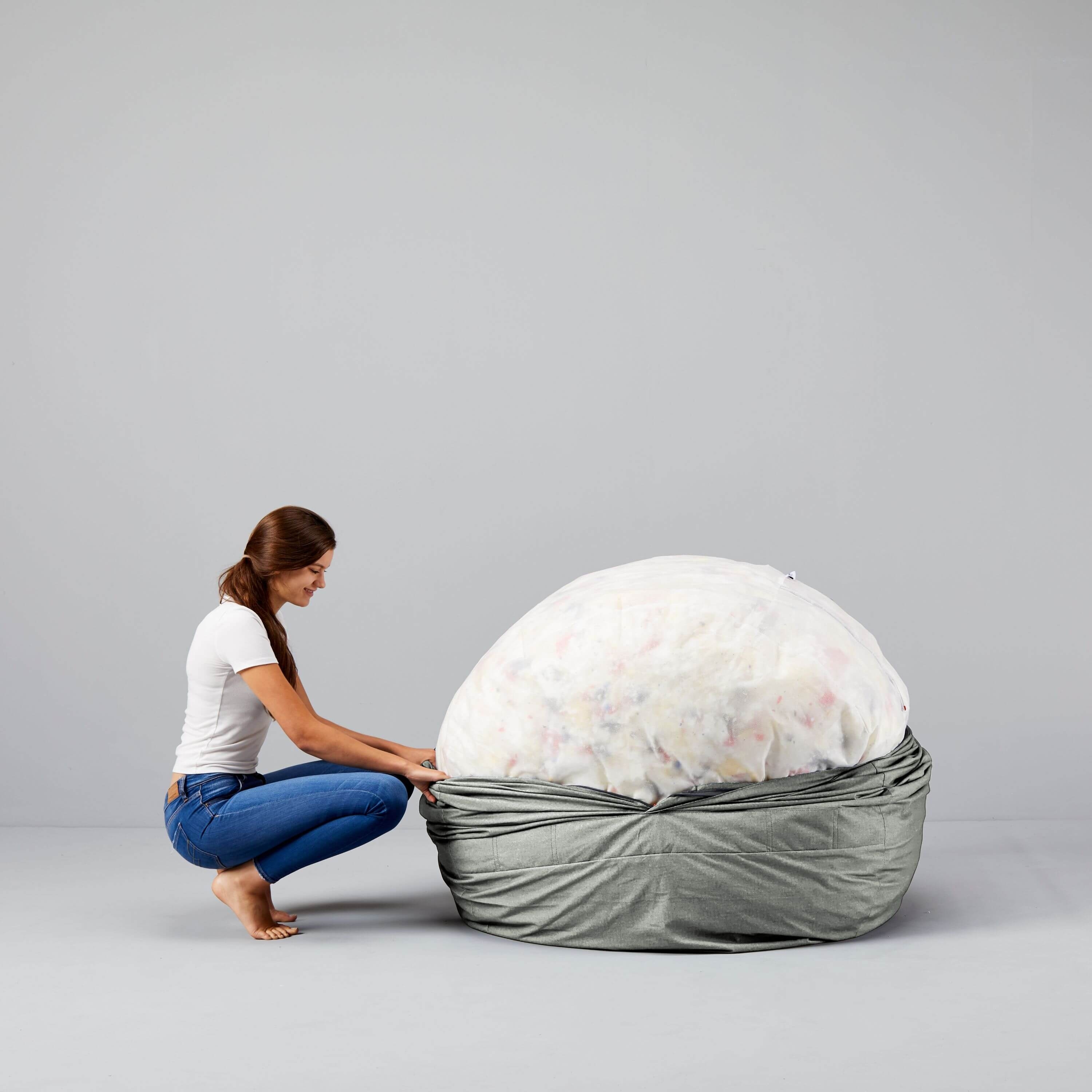 Big joe xl bean bag cover clearance