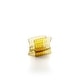 preview thumbnail 4 of 3, Guzzini Vanity Table Napkin Holder Saffron Yellow
