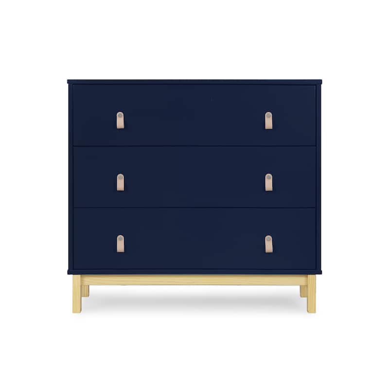 Legacy 3 Drawer Dresser with Leather Pulls