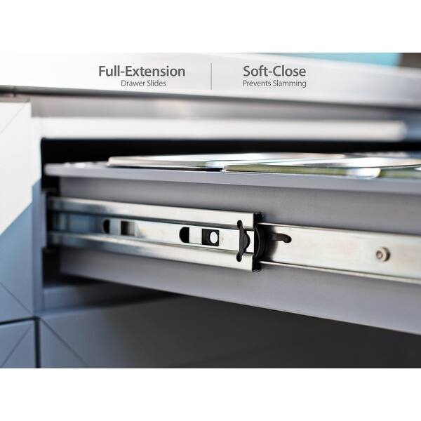 Shop Newage Products Ok 32 Inch W X 23 Inch D 3 Drawer Cabinet