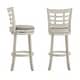 preview thumbnail 15 of 21, Rovinj Upholstered Back Swivel Bar Stool - Barstool