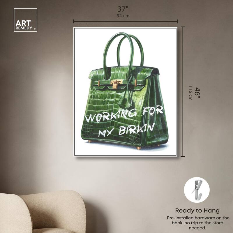 Doll Memories - Greeny Dream Canvas by Art Remedy