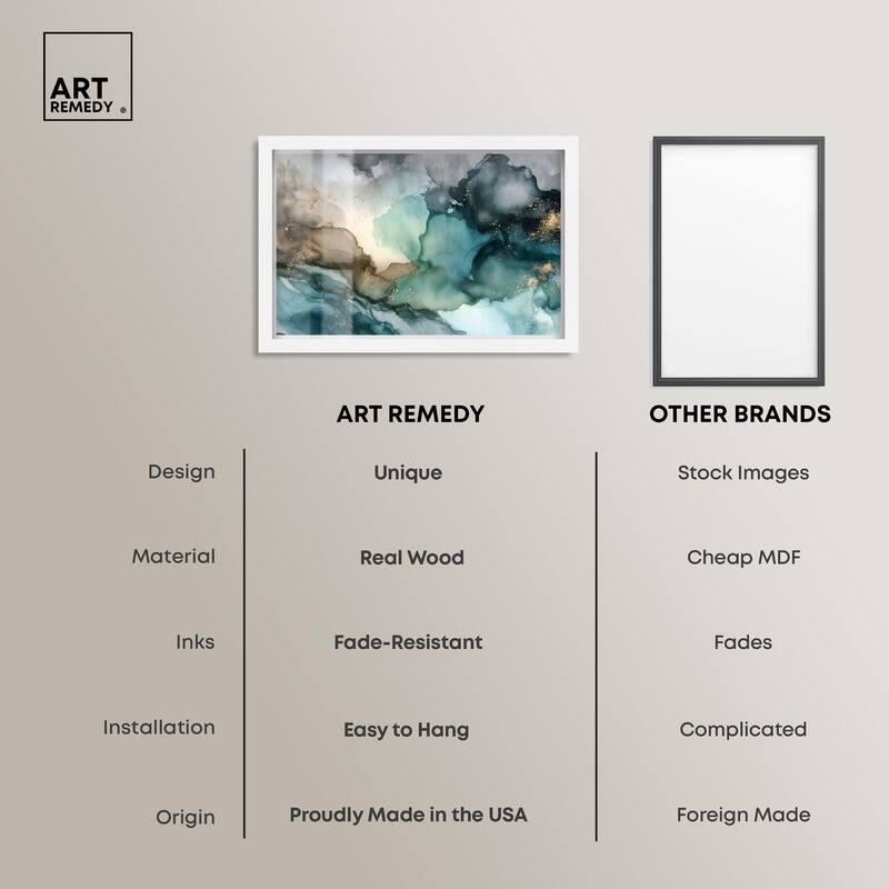 Veiled Inlet Shadowbox by Art Remedy