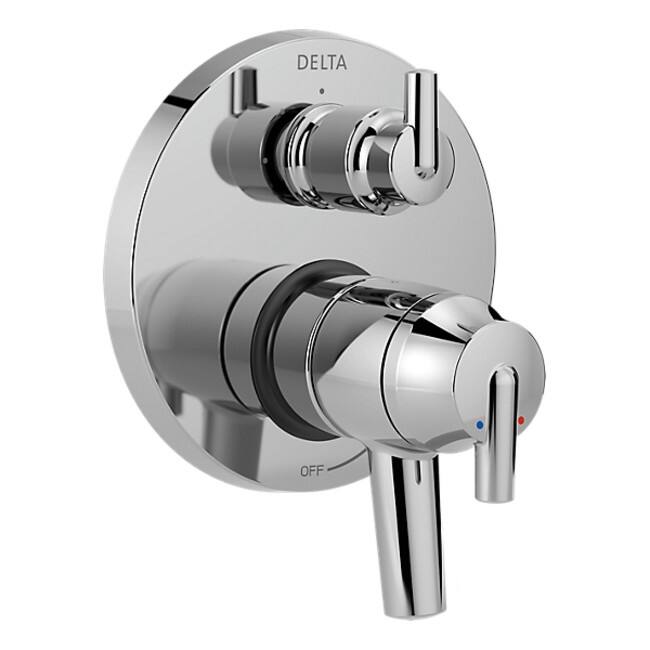 Delta Trinsic 17 Series Pressure Balanced Valve Trim with Integrated - Chrome