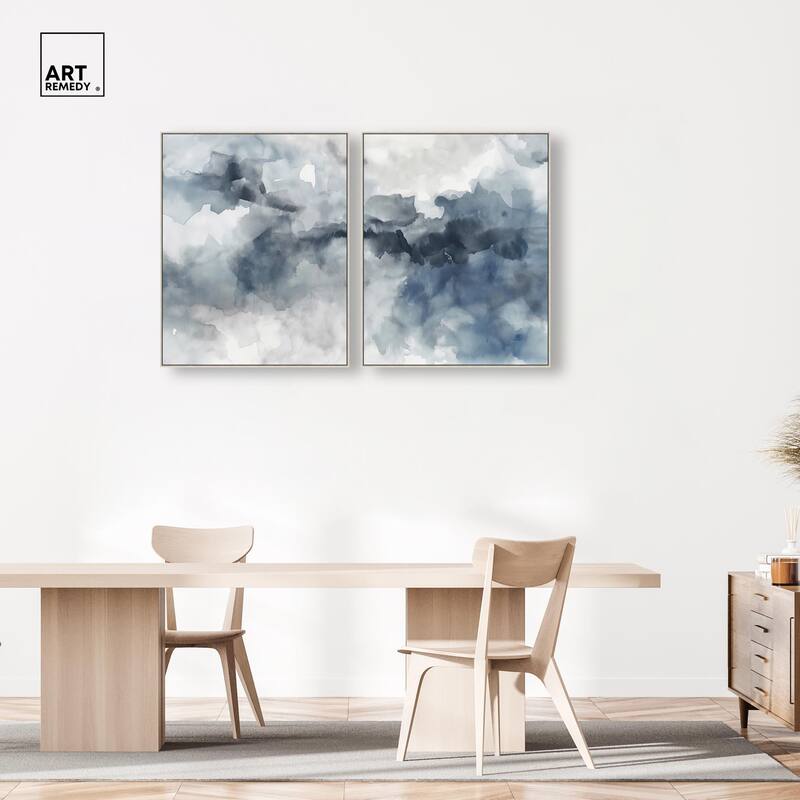 Calming Tides Canvas Set of 2 by Art Remedy