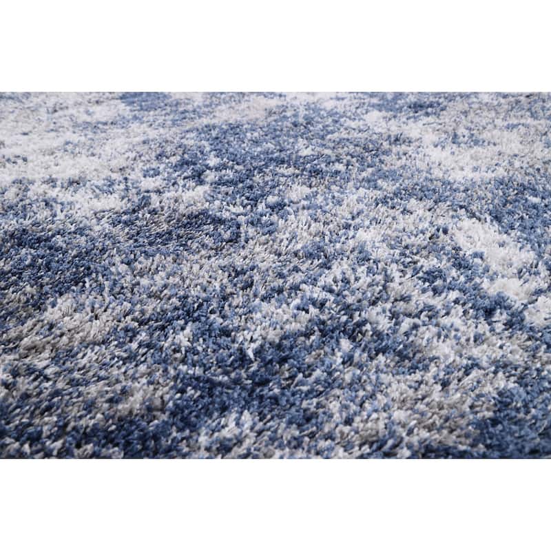 Noori Rug Lux Juno Abstract Modern 2-inch Thick Shag Rug