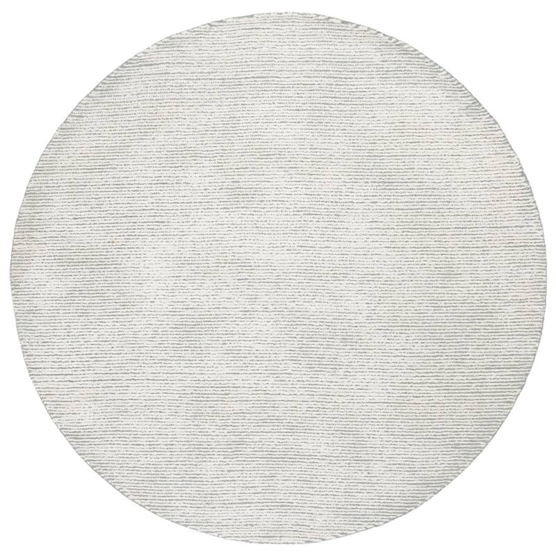 SAFAVIEH Handmade Mirage Dorella Contemporary Viscose Rug - 6' Round - Ivory/Blue