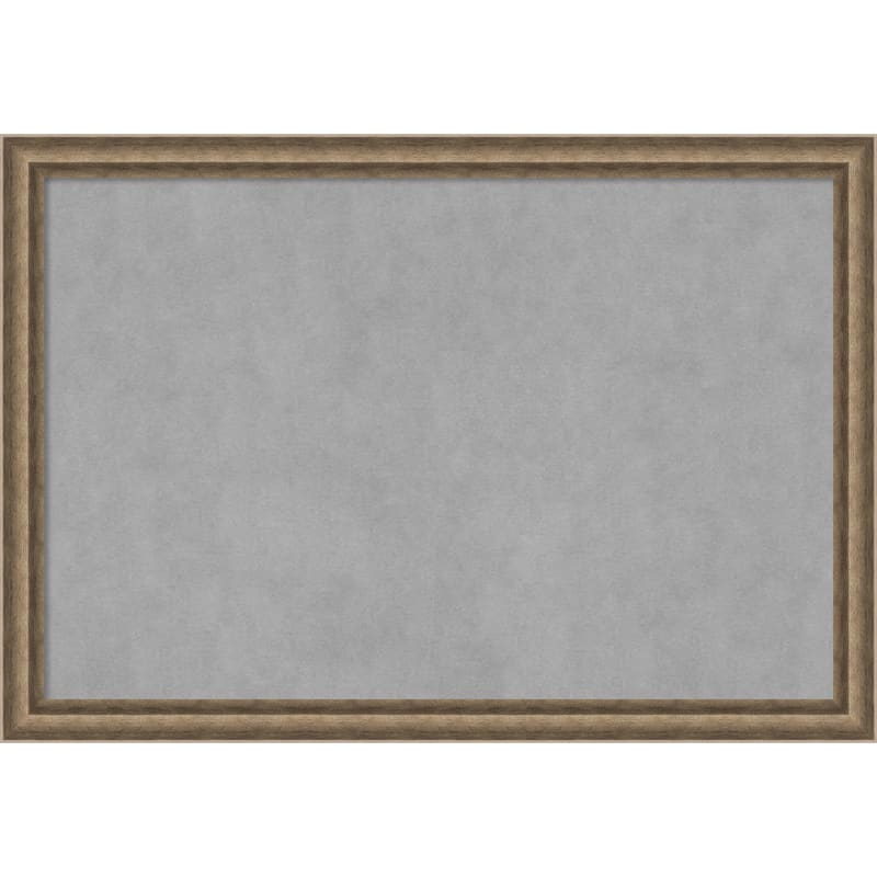 Amanti Art Angled Bronze Framed Magnetic Board