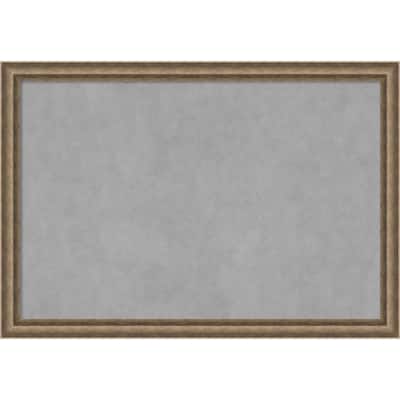 Amanti Art Angled Bronze Framed Magnetic Board