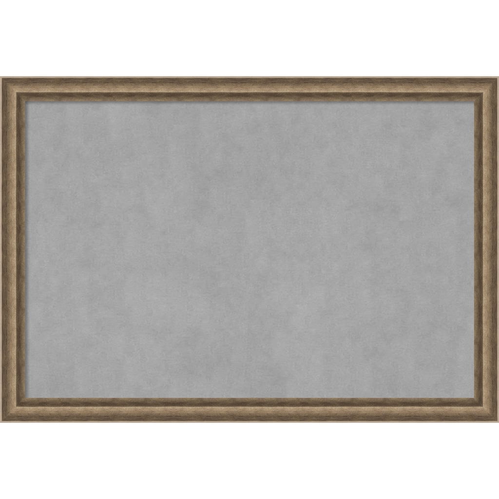 Amanti Art Angled Bronze Framed Magnetic Board