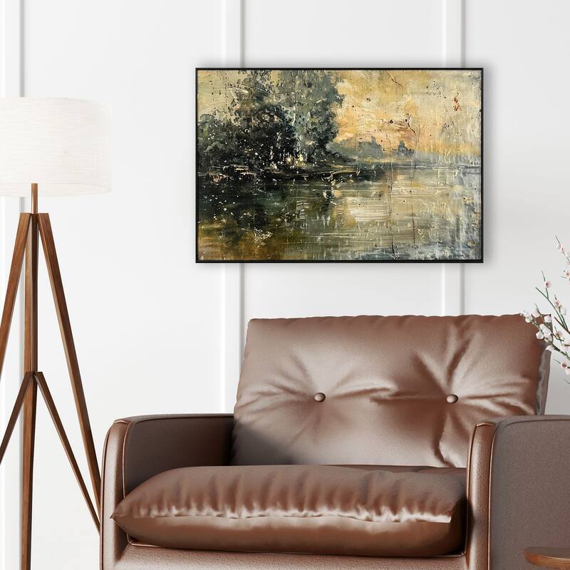 Paragon Vintage Trees Framed Art - Wood