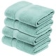 preview thumbnail 43 of 140, Superior Egyptian Cotton Pile Heavyweight Bath Towel Set of 4