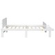 preview thumbnail 12 of 24, Modern Twin Bed with Footboard Bench Ideal for Any Youthful Bedroom