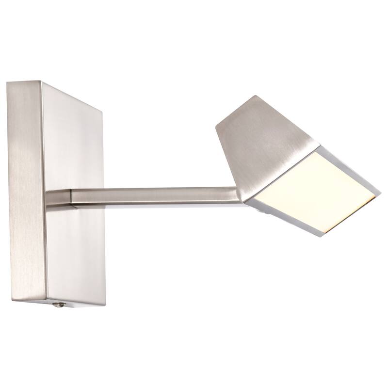 Mila 1 Foot LED Picture Light 3 CCT Selectable Brushed Nickel Finish Acrylic Lens - Brushed Nickel