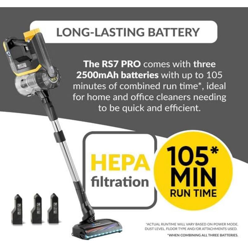 Prolux RS7 PRO Cordless Handheld Stick Vacuum