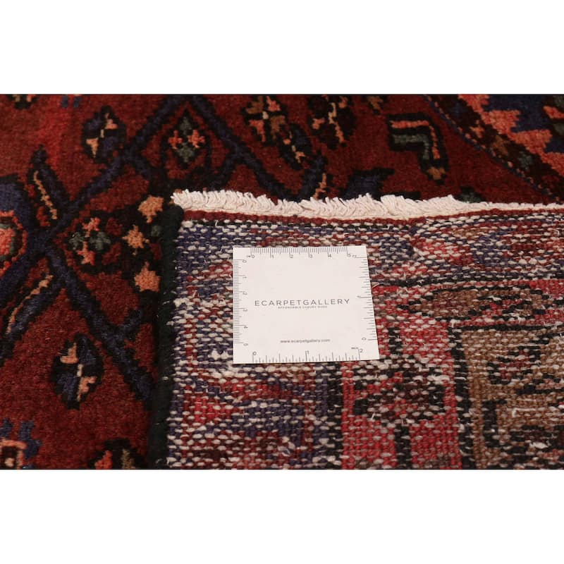 ECARPETGALLERY Hand-knotted Andelz Brown Wool Rug - 3'10 x 6'9