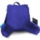 preview thumbnail 77 of 143, Nestl Memory Foam Reading Pillow with Backrest, Arms and Pockets Medium - Royal Blue