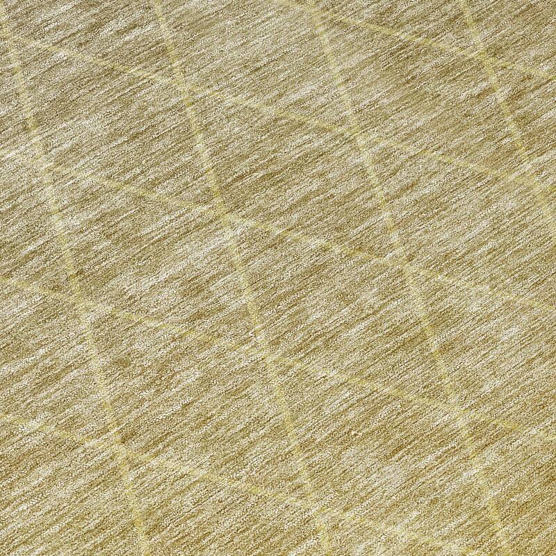 Machine Washable Indoor/ Outdoor Ombre Trellis Chantille Rug