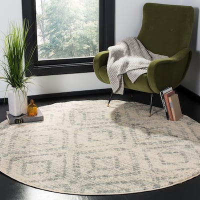 SAFAVIEH Adirondack Minerva Diamond Moroccan Distressed Rug