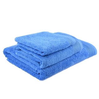 STP Goods Chain Turkish Cotton Towels Set of 3 - N/A