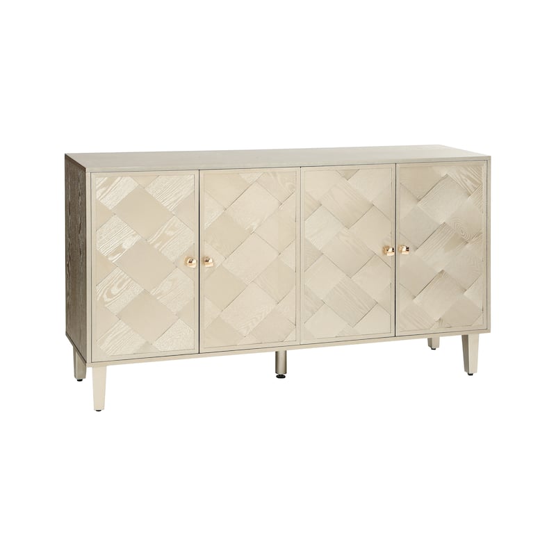 Christopher Knight Home - Elias 59.8" Sideboard with Solid Wood Legs and Ample Storage