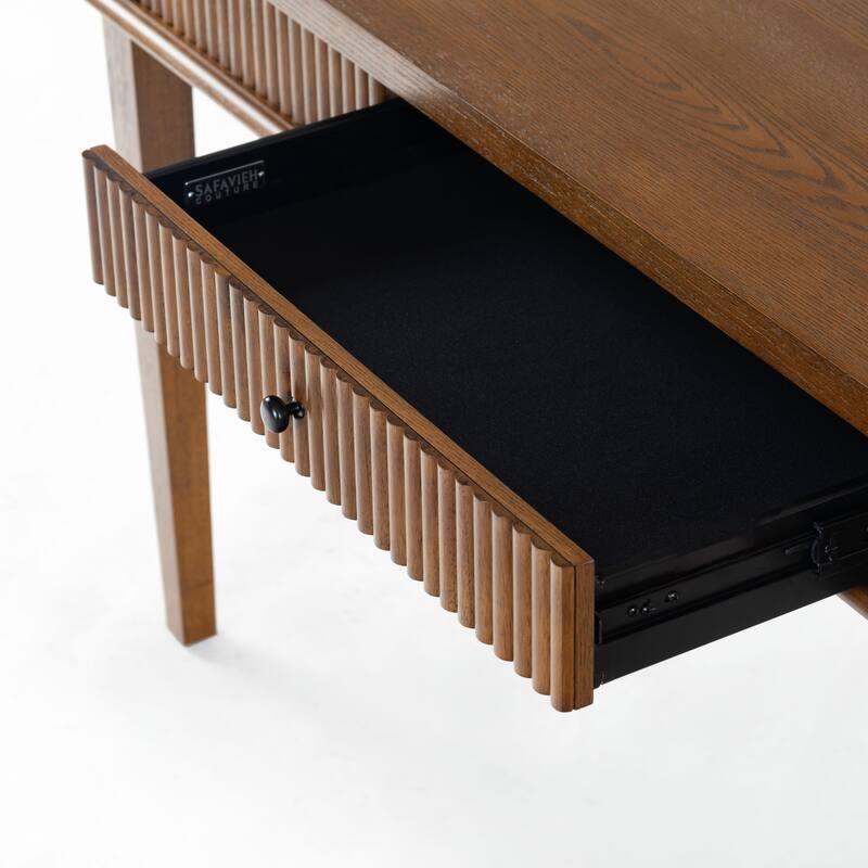 SAFAVIEH Couture Shelbie 1-Drawer Reeded Desk