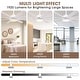 preview thumbnail 7 of 38, 65" Integrated LED White Dimmable Ceiling Fan with Light and Remote - 65" D x 65" W x 13.4" H