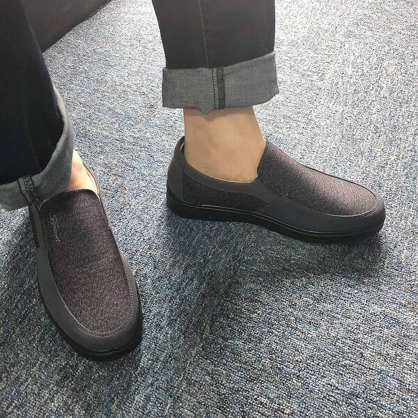 Shop Cosidram Men S Slip On Loafer Casual Driving Shoes Breathable
