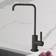 preview thumbnail 11 of 9, STYLISH Matte Black Single Handle Pull Down Kitchen Faucet with Cold Water Tap