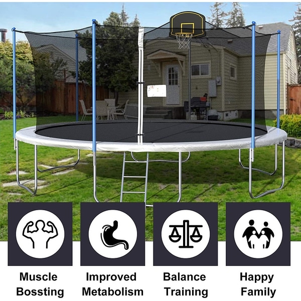 Large weight capacity 2025 trampoline