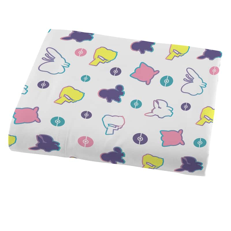 Pokemon Friendly Battle Rotary 5-piece Full Bed in a Bag Set