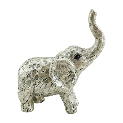 Sagebrook Home Contemporary Elephant Sculpture
